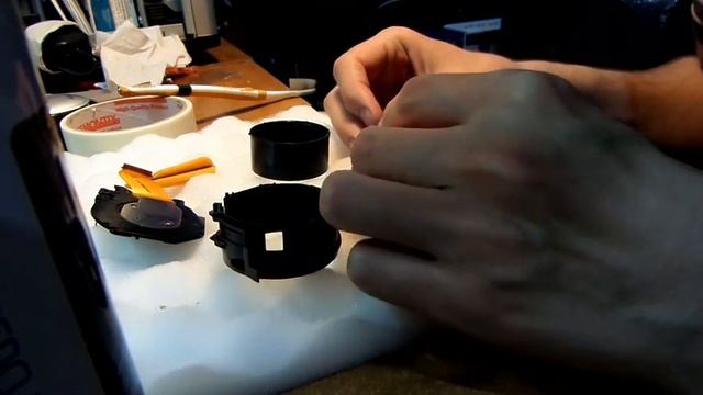 Фотокамера Sony DSC-H55. Чистка объектива от песка ( Cleaning the lens of sand ) смотреть онлайн