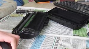 Чистка картриджа: принтер Samsung SCX-4200