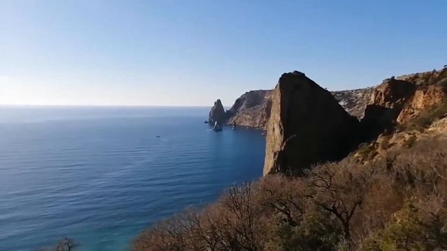 Морская прогулка к мысу Фиолент. КРЫМ. ЯНВАРЬ. 2021ГОД смотреть онлайн