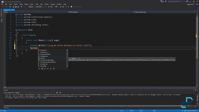 C# egyperces 06 - System.Threading.Thread.Sleep(); смотреть онлайн