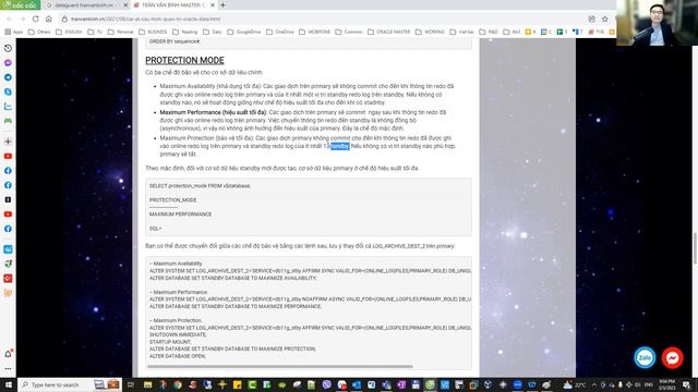 Hướng dẫn Hiểu, Cài đặt, quản trị Oracle DataGuard смотреть онлайн