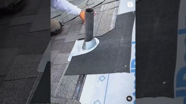 Проход мягкой кровли вент трубой, https://youtube.com/c/ProrabonlineКанал прораба смотреть онлайн