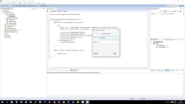 Projeto de programa JavaFx com hibernate e maven смотреть онлайн