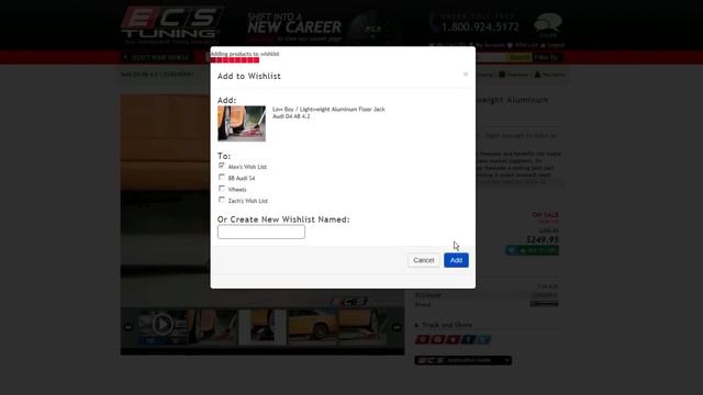 ECS Tuning - Wish Lists смотреть онлайн