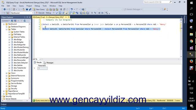 38-) T-SQL Subquery смотреть онлайн