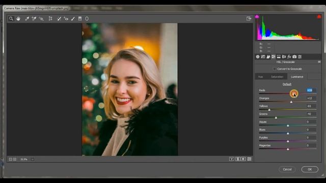 Portrait Development and Skin Retouch By Using Camera Raw in Adobe Photoshop. #cameraraw смотреть онлайн