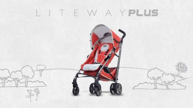Chicco Liteway Plus Stroller смотреть онлайн