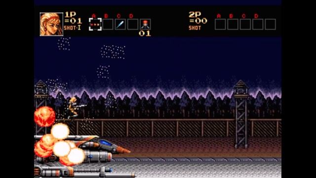 Sega Mega Drive 2 (Smd) 16-bit Contra Hard Corps Stage 2-1