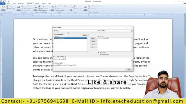How to use all Refernce tab Ms office 2010 | Microsoft Word Reference Tab Part 2 смотреть онлайн