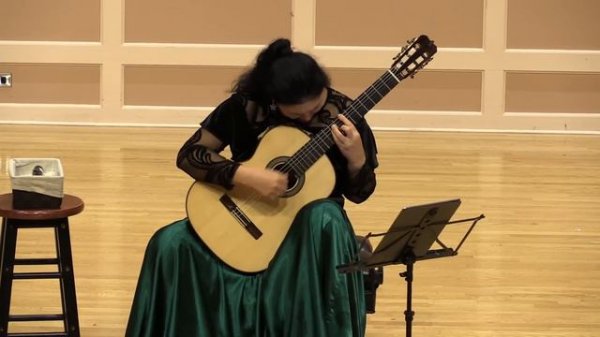 Irina Kulikova full classical guitar concert presented by the Minnesota Guitar Society