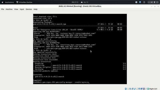 How To Install Nginx on RedHat Enterprise Linux 8.5 (RHEL) смотреть онлайн