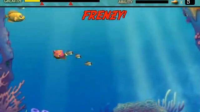 Let's play Feeding Frenzy - Fish 1 - Andie the Angelfish смотреть онлайн