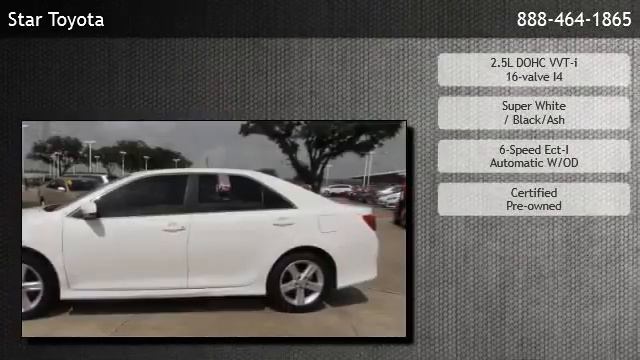 2012 Toyota Camry Sedan I4 Automatic SE - League City смотреть онлайн
