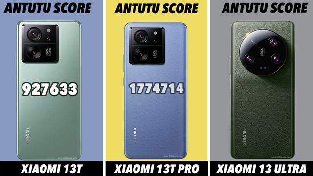 Xiaomi 13T Vs Xiaomi 13T Pro Vs Xiaomi 13 Ultra смотреть онлайн