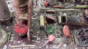 КМ конденсаторы в ламповом телевизоре