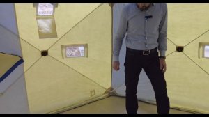 Огромная зимняя трёхслойная палатка от POLAR BIRD FAMILY T FEST