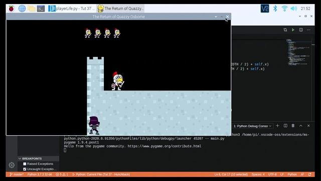 Tutorial 37-23 - Catching Up with all the development (Python PyGame) смотреть онлайн