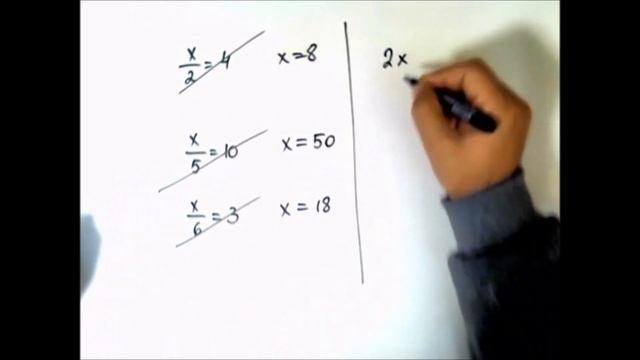 Как решать простые уравнения смотреть онлайн