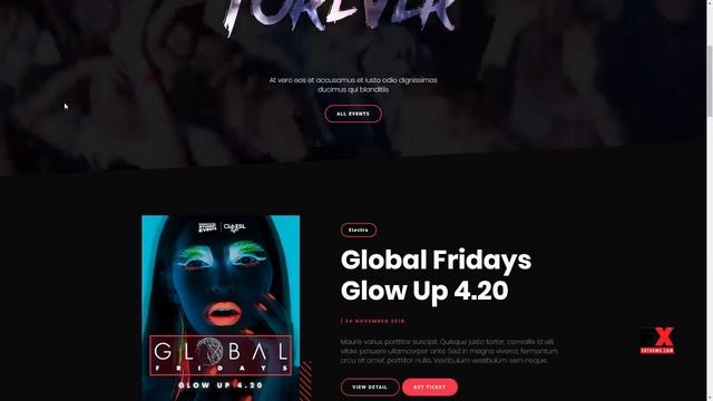 Dugem Dance Night Club WordPress Theme Jaycob Madison смотреть онлайн