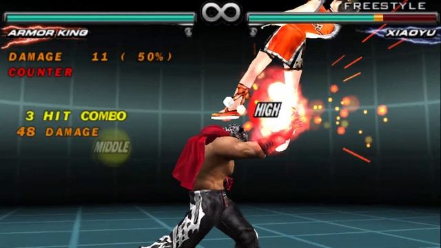 Armor King - Dark Resurrection Combos - Tekken 5 DR смотреть онлайн