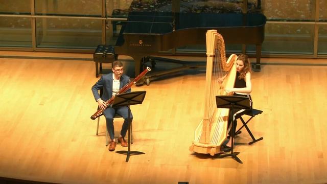 Bernard Andrès: Chants d'arrière-saison for Bassoon and Harp смотреть онлайн