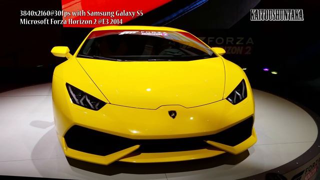 Galaxy S5 4K Video, Lamborghini, Microsoft Forza Horizon 2 @E3 смотреть онлайн