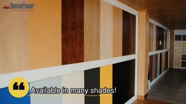DecoFloor - Easy to install instructions and benefits.