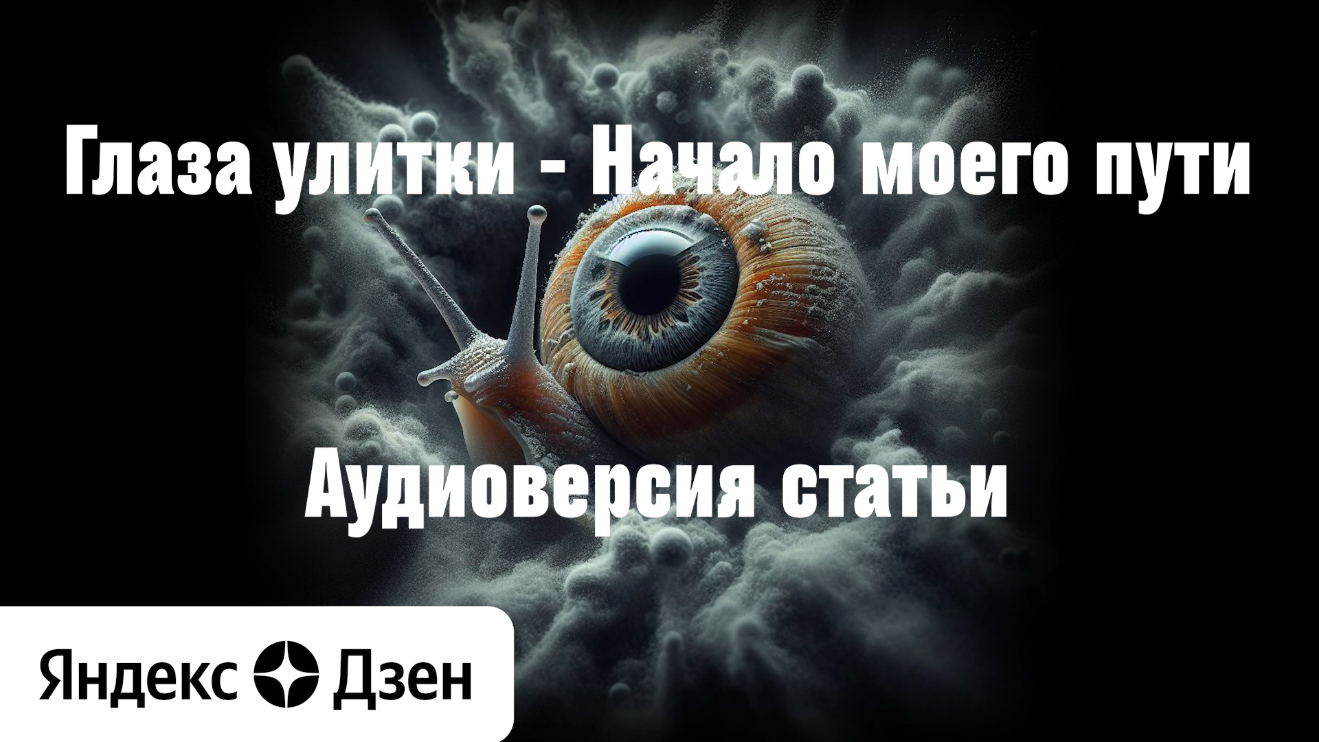 Глаза улитки - начало моего пути