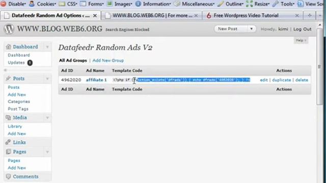 wordpress random and rotating ads wp 3 tutorial смотреть онлайн