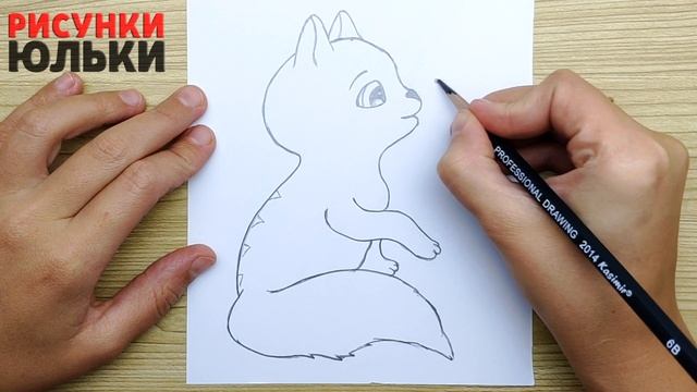 Скетч карандашом - Кот с Бабочкой | Как нарисовать Кота | Рисунки для скетчбука. смотреть онлайн