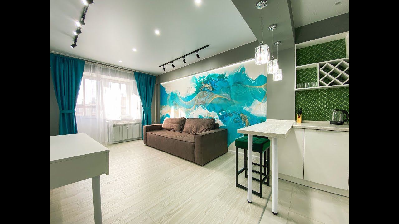 Видео-обзор квартиры студии на ул. Братская, 7/11 (аренда) смотреть онлайн