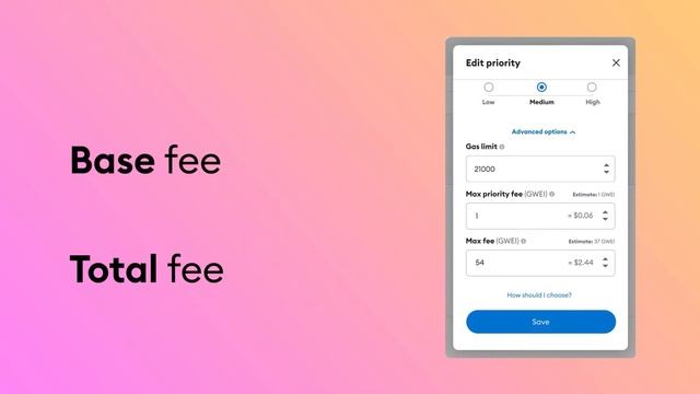 Как установить GAS, GWAI и приоритет транзакции в Метамаск после обновления EIP-1559 смотреть онлайн