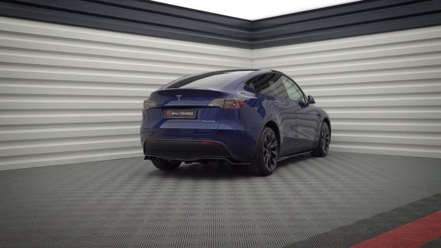 Tesla Model Y TUNING | Maxton Design Splitter Set | Presentation #128