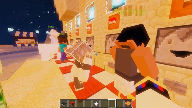 Minecraft. СЕТЕВАЯ ИГРА. #62. Мега-тусовка на сервере DreamWorld! смотреть онлайн