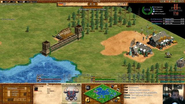 BF' vs. LeO, Game 1 - Age of Empires II: The Conquerors Clan League, Season 38 - Division 3, Round смотреть онлайн