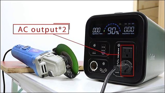 Все для кемпинга . Портативная электростанция UAF 550. Видео обзор.