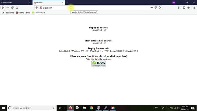 Error Forbidden 403 смотреть онлайн