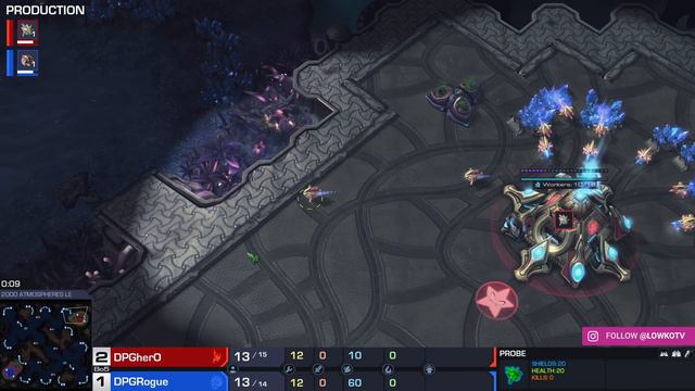 StarCraft 2: NEW PATCH IS LIVE - Zerg vs Protoss is GOOD?! (herO vs Rogue) смотреть онлайн