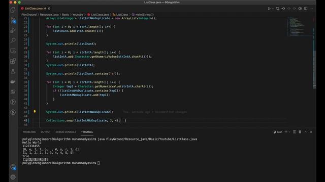 Java Beginner of Algorithm (List,HashMap) #66DayOfAlgorithm смотреть онлайн