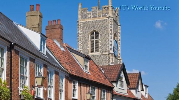 Iconic views of historic East Anglia, England
