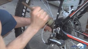 Чистка велосипедной цепи и задней кассеты.