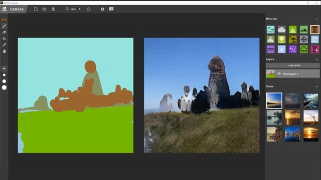 Introducing the NVIDIA Canvas App - Paint With AI | NVIDIA Studio смотреть онлайн