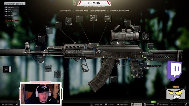 GUNSMITH PART 8 NEW 12.9 GUIDE - Escape From Tarkov 12.9 Task Guide - Mechanic Task 12.9 смотреть онлайн