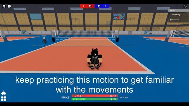 How to rush serve!? Roblox volleyball 4.2 смотреть онлайн