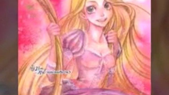 Рапунцель в аниме стиле смотреть онлайн