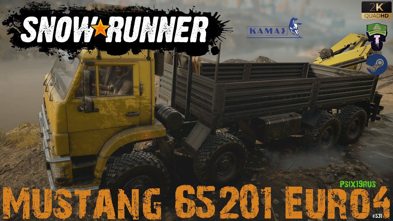 Обзор Мода Mustang 65201 Euro4 By Psix19rus - Snowrunner - ДОН - МЭН - #531