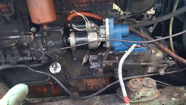 ДТ-75 установка стартера, нюансы! подготовка трактора к культивации. весна 2023