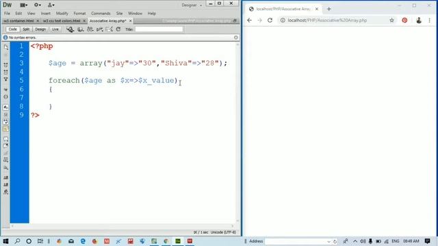 Beginner PHP Tutorial - 07 - Associative Arrays смотреть онлайн