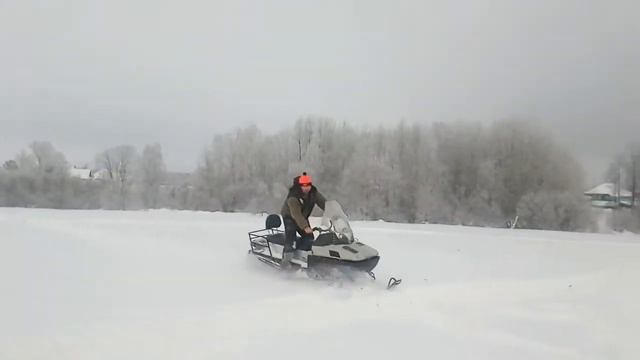 Самодельный снегоход Барсик смотреть онлайн