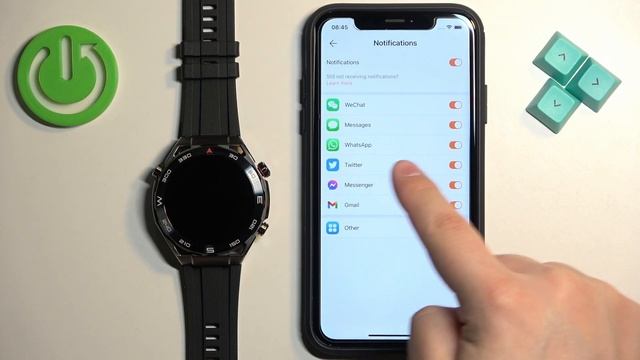 How to Receive iPhone Notifications on Huawei Watch Ultimate? смотреть онлайн